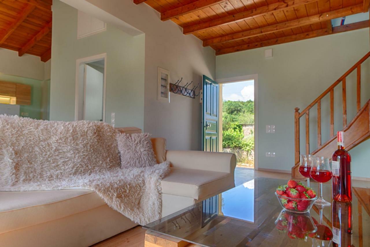 Modern Eco Friendly Villa Close To Town Pelekas Exterior foto